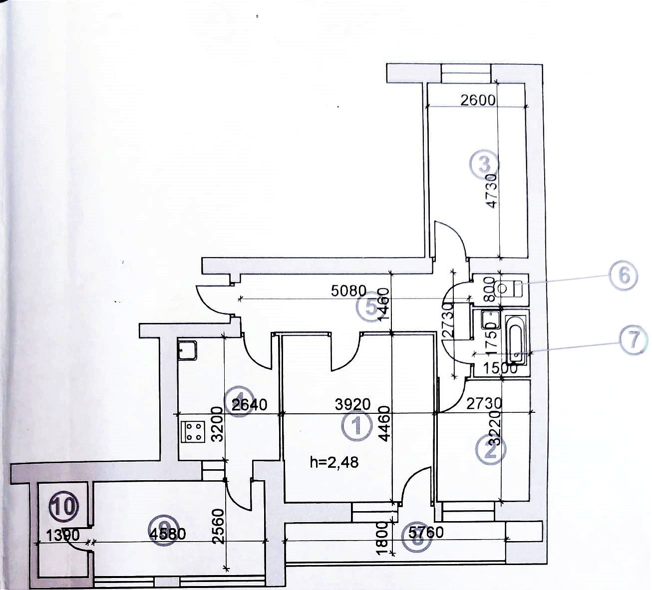 Купить 4-комнатную квартиру, 82.6 м² по адресу Республика Адыгея, Майкоп,  улица Горького, 214, 2 этаж за 7 400 000 руб. в Домклик — поиск, проверка,  безопасная сделка с жильем в офисе Сбербанка.