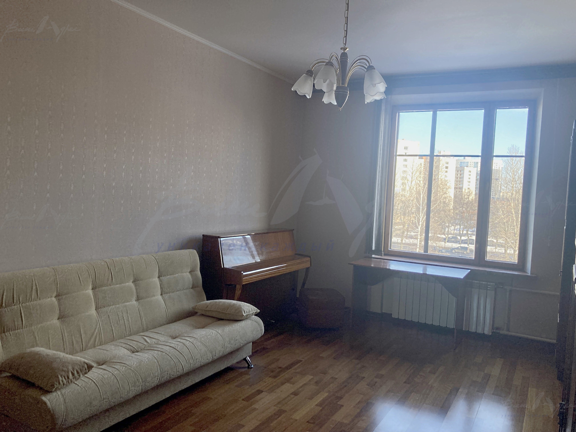 Купить 2-комнатную квартиру, 57 м² по адресу Санкт-Петербург, проспект ...