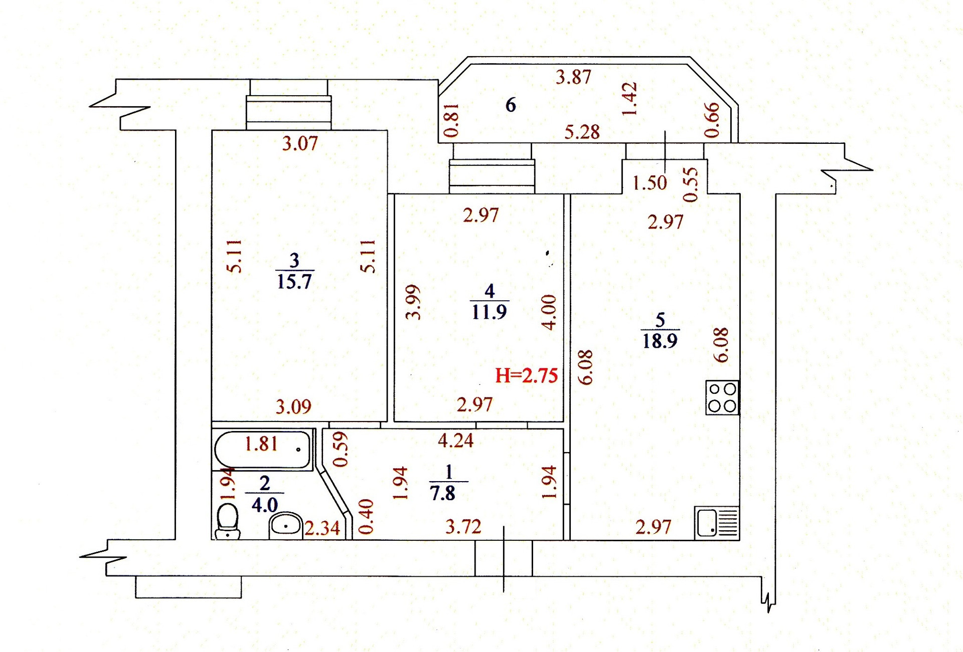 Купить 2-комнатную квартиру, Екатеринбург, ул Белинского, д 86, 58.3 м2, 7  этаж, 14000000р - объявление №3536554 на Nedvy.ru