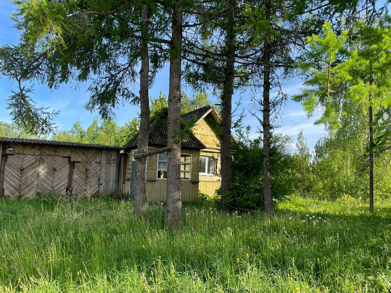 Купить дом, 40.4 м² по адресу Псковская область, Опочецкий район,  Варыгинская волость, деревня Серово (Матюшкинский сельсовет) за 290 000  руб. в Домклик — поиск, проверка, безопасная сделка с жильем в офисе  Сбербанка.