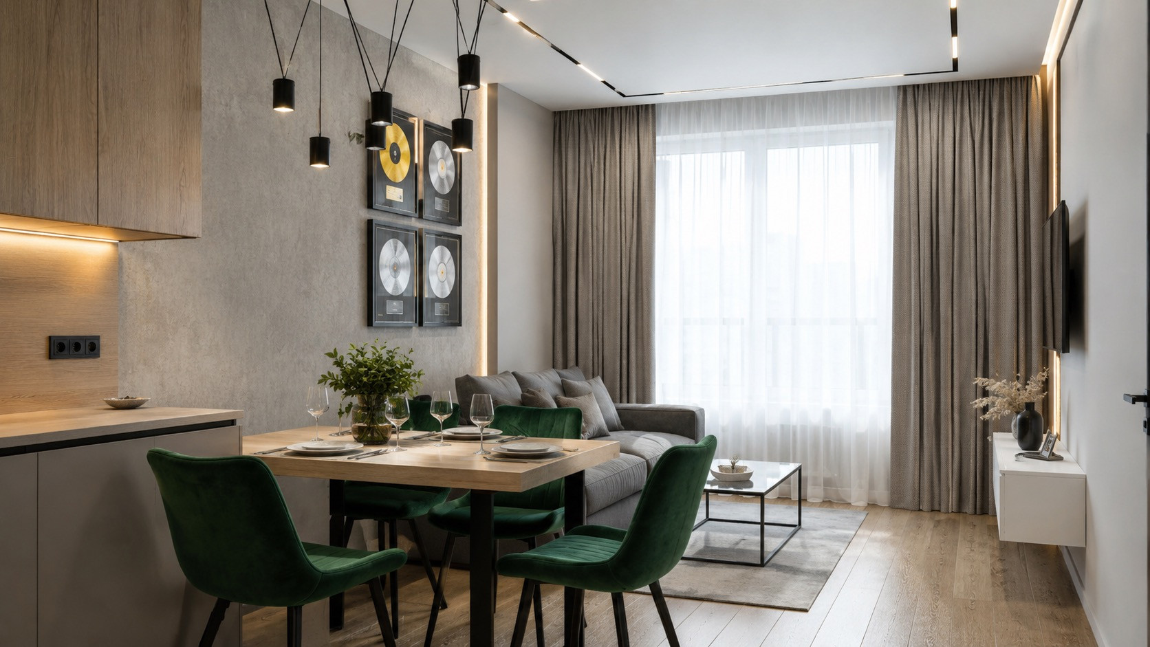 Pis de 1 habitacions, 40 m²
