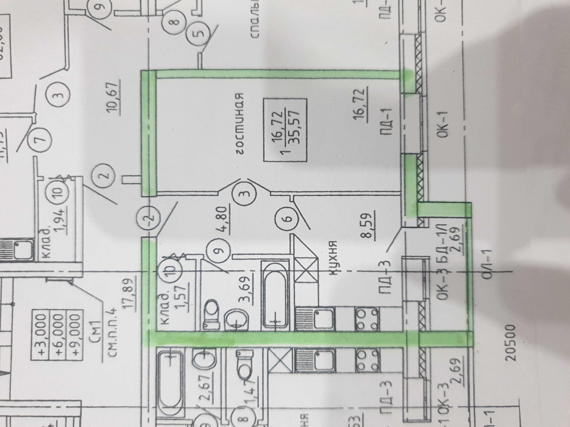 Купить 1-комнатную квартиру, 35.1 м² по адресу Ямальский район, село Яр-Сале,  Советская улица, 40Б, 4 этаж за 4 500 000 руб. в Домклик — поиск, проверка,  безопасная сделка с жильем в офисе Сбербанка.