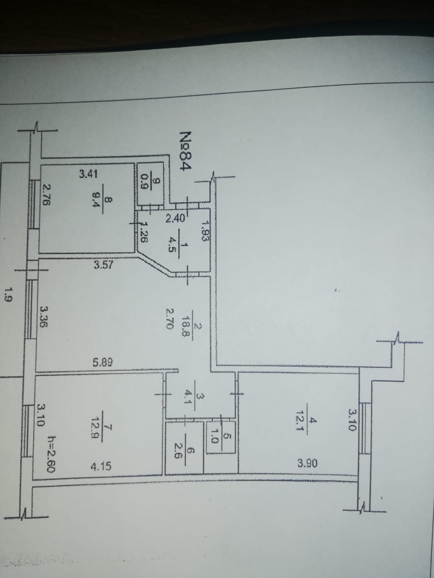 Купить 3-комнатные апартаменты, 66.3 м² по адресу Томская область, Стрежевой,  5-й микрорайон, 518, 3 этаж за 2 550 000 руб. в Домклик — поиск, проверка,  безопасная сделка с жильем в офисе Сбербанка.