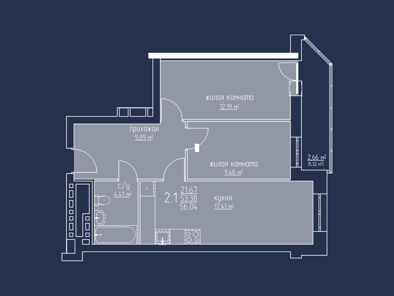 Купить 2-комнатную квартиру, 55.5 м² по адресу Пермь, улица Чайковского,  35, 3 этаж за 7 493 000 руб. в Домклик — поиск, проверка, безопасная сделка  с жильем в офисе Сбербанка.