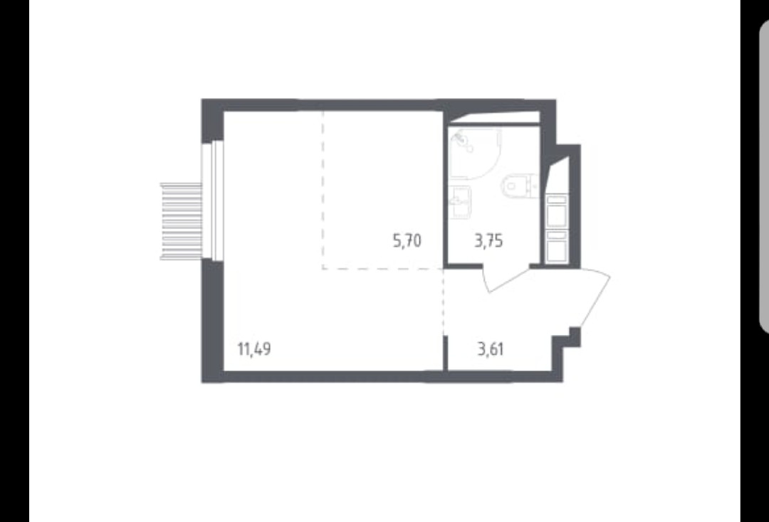 Купить студию, 26.5 м² по адресу Московская область, Мытищи, Силикатная  улица, 51к3, 10 этаж за 5 900 000 руб. в Домклик — поиск, проверка,  безопасная сделка с жильем в офисе Сбербанка.