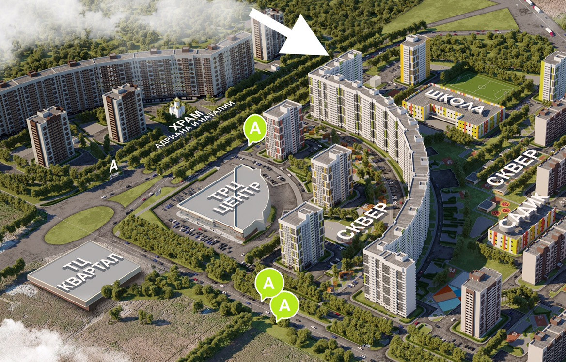 Купить 1-комнатную квартиру, 35.91 м² по адресу Пенза, Октябрьский район,  микрорайон Арбеково, микрорайон Дальнее Арбеково, жилой комплекс Арбековская  Застава, с11, 10 этаж за 2 760 000 руб. в Домклик — поиск, проверка,