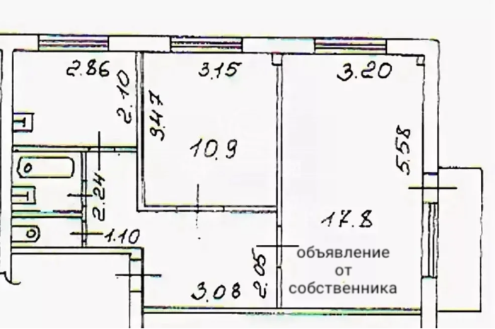 Ленинградский проект квартиры 3 комнатной