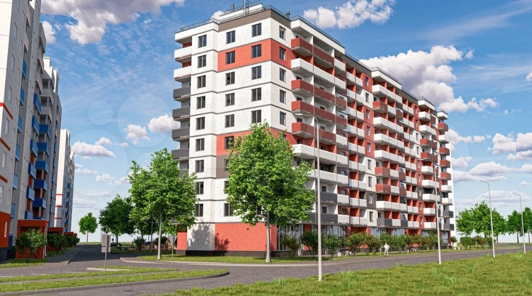 Купить 1-комнатную квартиру, 39.3 м² по адресу Псковский район, Завеличенская во