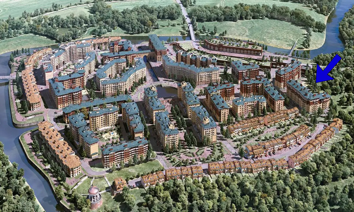 1 химкинский жк расположение Купить 1-комнатную квартиру, 36 м² по адресу Московская область, Химки, Клязьма-