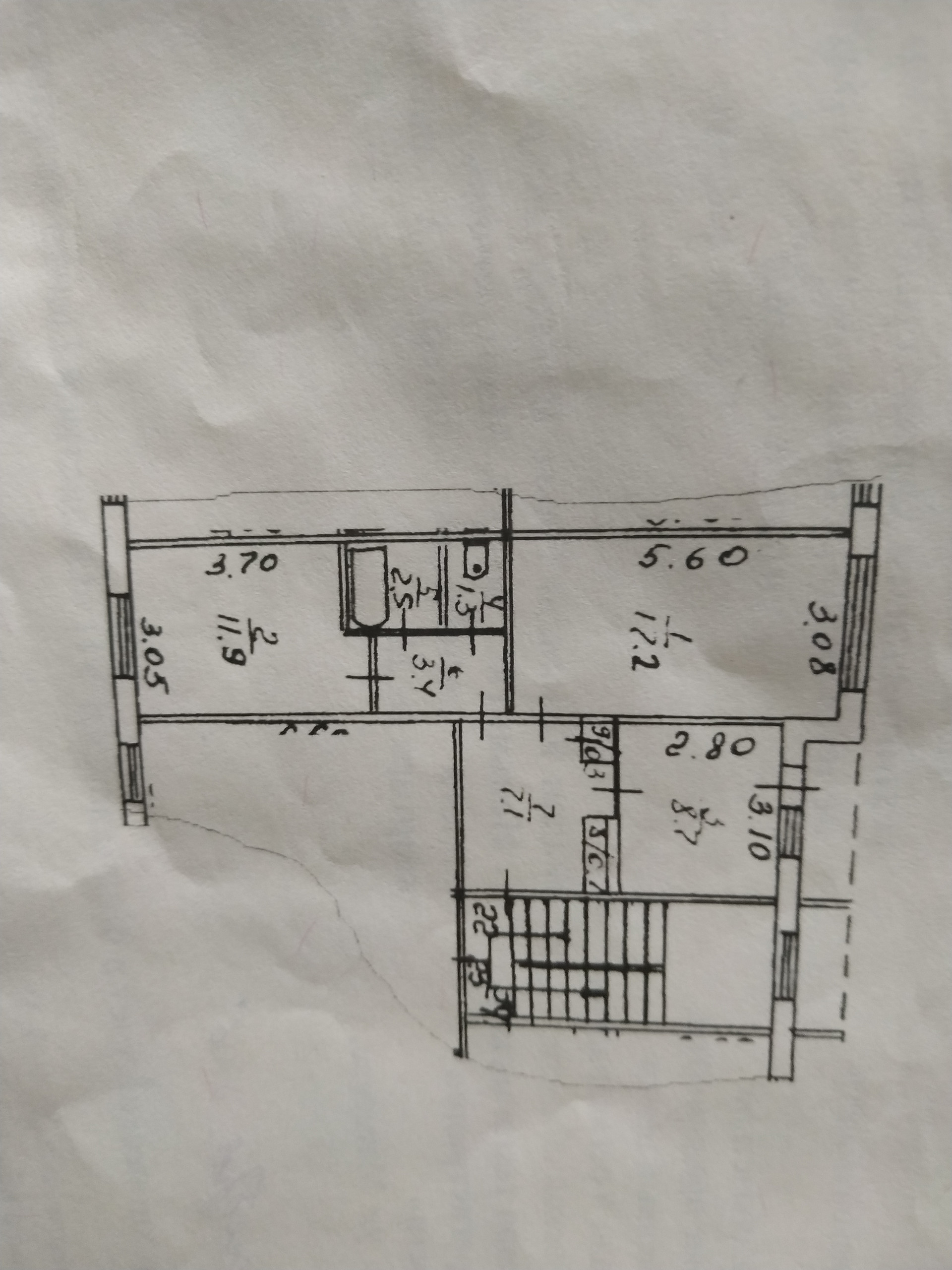 Купить 2-комнатную квартиру, 52.4 м² по адресу Свердловская область,  Невьянск, улица Мартьянова, 37, 5 этаж за 1 400 000 руб. в Домклик — поиск,  проверка, безопасная сделка с жильем в офисе Сбербанка.