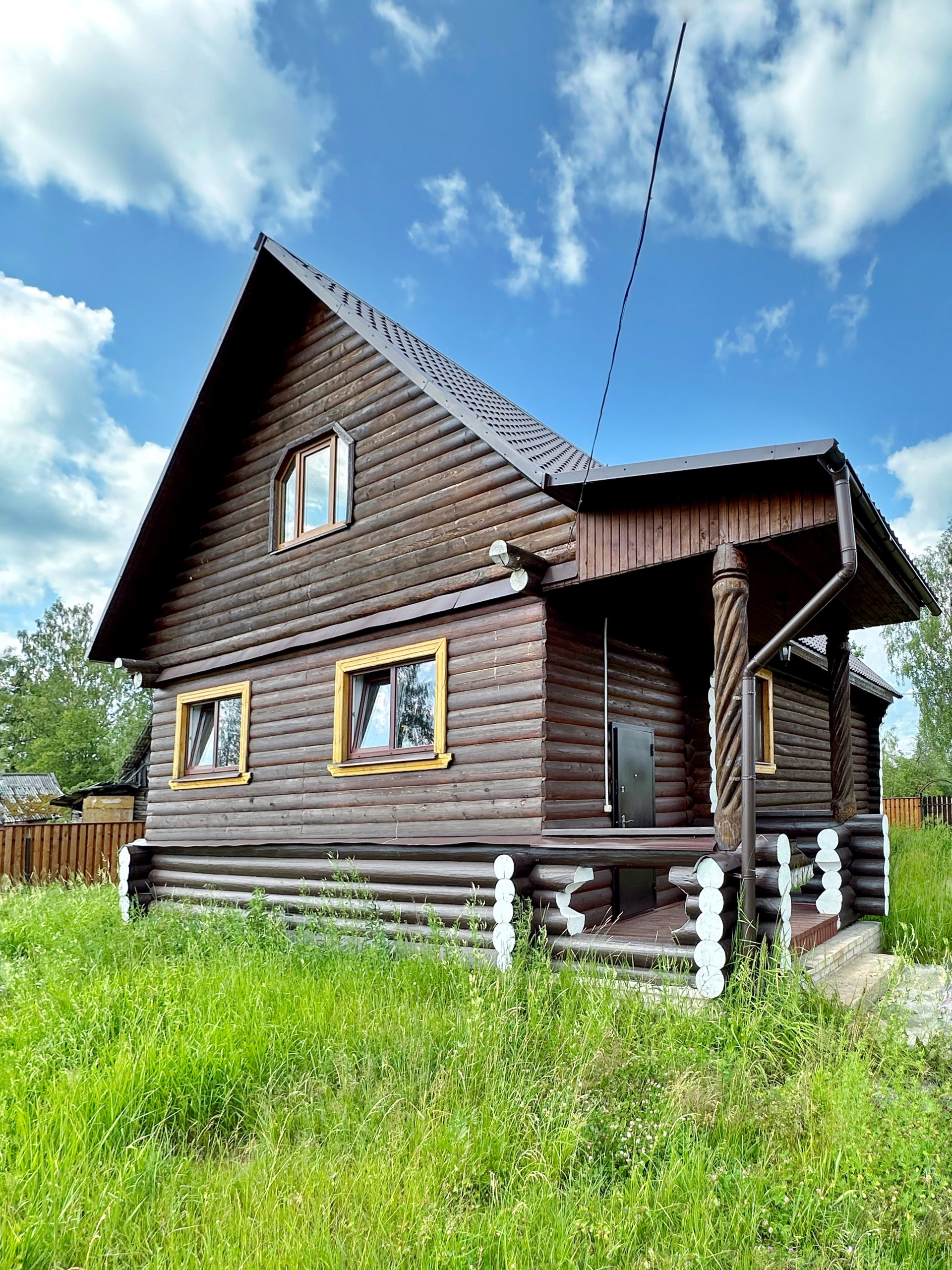 Купить дом, 76 м² по адресу Новгородская область, Демянский муниципальный  округ, село Лычково, Мостовая улица, 54 за 3 900 000 руб. в Домклик —  поиск, проверка, безопасная сделка с жильем в офисе Сбербанка.