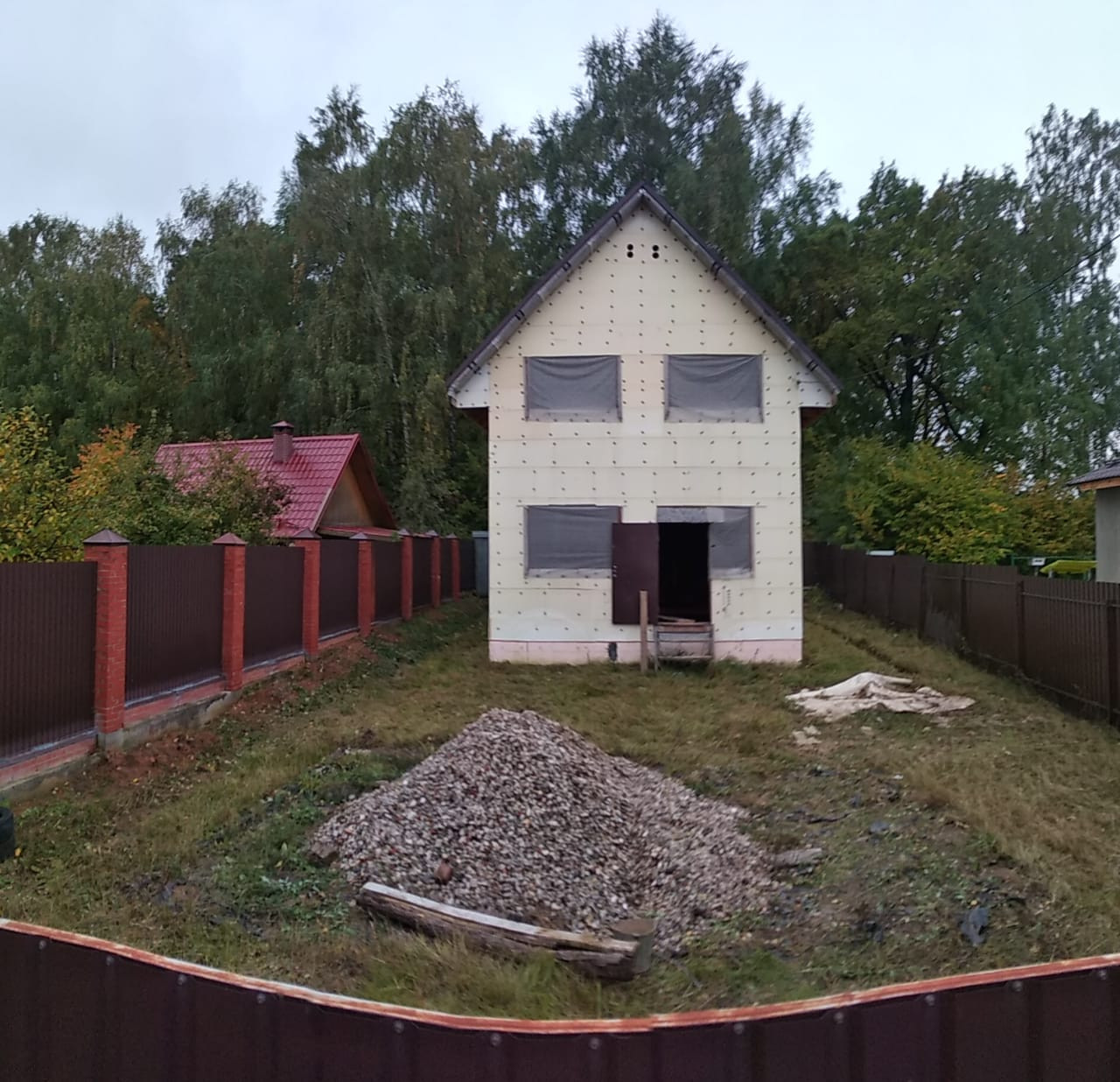 Дом гривно. Деревня Гривно. Московская обл., г. Подольск, деревня Гривно.