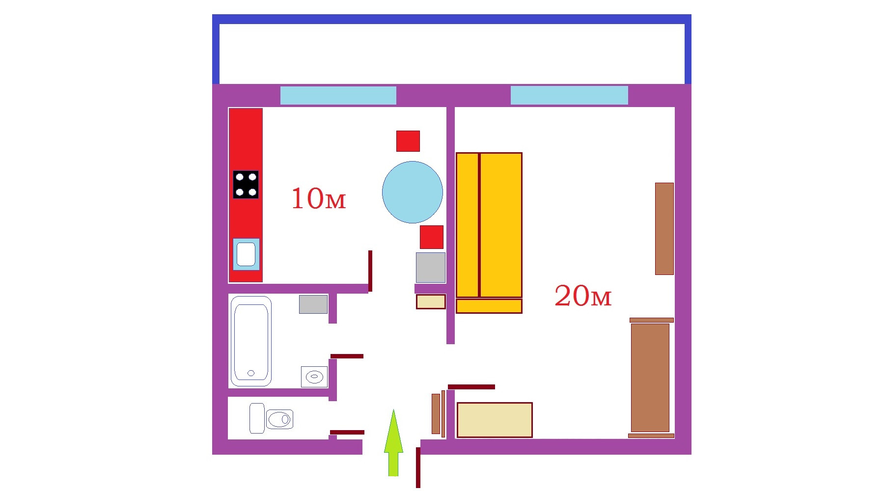 Купить 1-комнатную квартиру, 38.8 м² по адресу Санкт-Петербург, Моравский  переулок, 7к1, 6 этаж, метро Дунайская за 6 777 000 руб. в Домклик — поиск,  проверка, безопасная сделка с жильем в офисе Сбербанка.