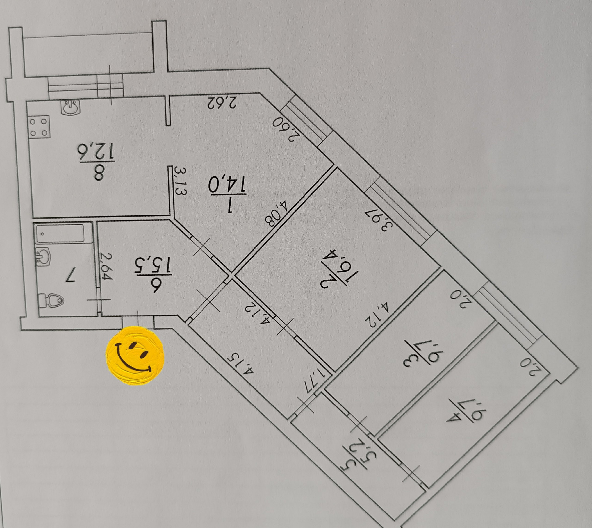 Купить 4-комнатную квартиру, 87.7 м² по адресу Вологда, Поселковая улица,  4, 2 этаж за 8 700 000 руб. в Домклик — поиск, проверка, безопасная сделка  с жильем в офисе Сбербанка.