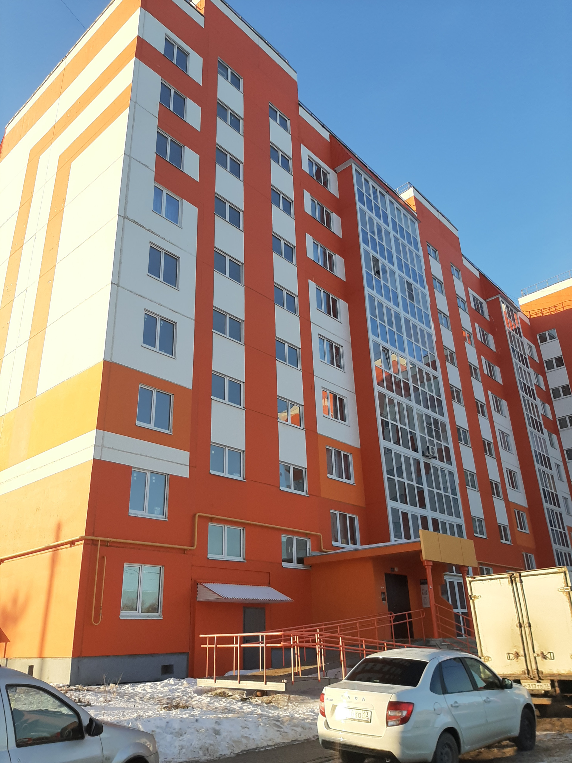 Купить 1-комнатную квартиру, 46 м² по адресу Республика Мордовия, Саранск,  улица Гагарина, 90, 9 этаж за 3 850 000 руб. в Домклик — поиск, проверка,  безопасная сделка с жильем в офисе Сбербанка.