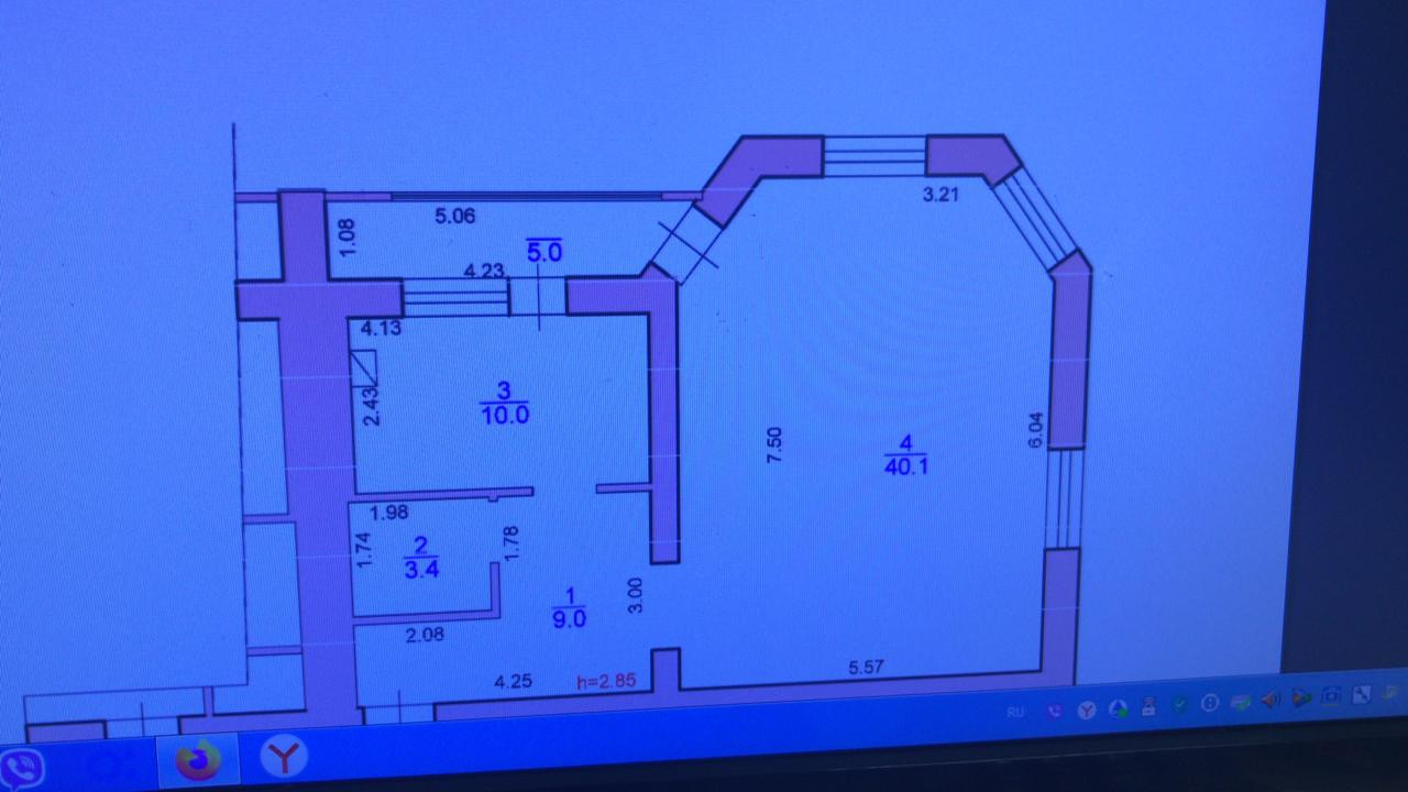 Купить 1-комнатную квартиру, 62.5 м² по адресу Республика Калмыкия, Элиста,  Квартальная улица, 18, 2 этаж за 3 950 000 руб. в Домклик — поиск,  проверка, безопасная сделка с жильем в офисе Сбербанка.