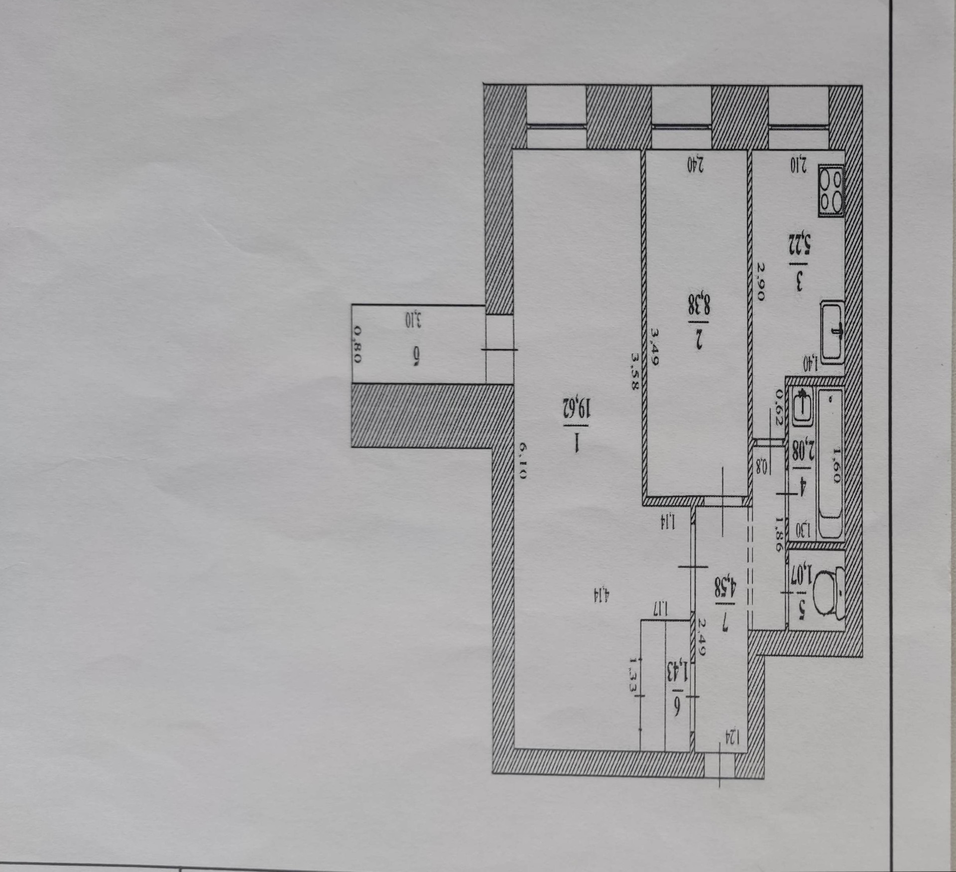 Купить 2-комнатную квартиру, 48 м² по адресу Ульяновск, Хрустальная улица,  28, 4 этаж за 3 300 000 руб. в Домклик — поиск, проверка, безопасная сделка  с жильем в офисе Сбербанка.