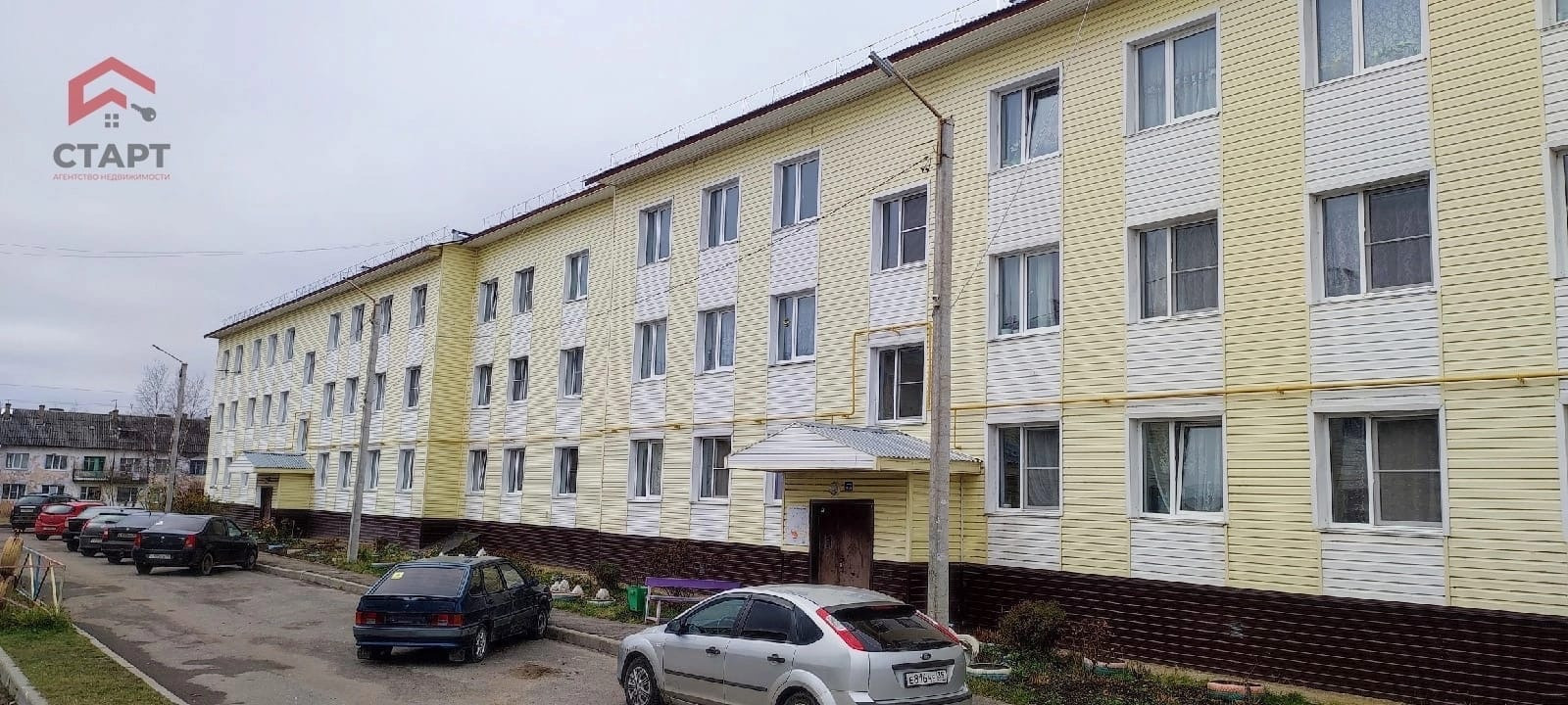 Купить 2-комнатную квартиру, 48.8 м² по адресу Вологда, микрорайон Прилуки,  улица Строителей, 18, 3 этаж за 2 420 000 руб. в Домклик — поиск, проверка,  безопасная сделка с жильем в офисе Сбербанка.