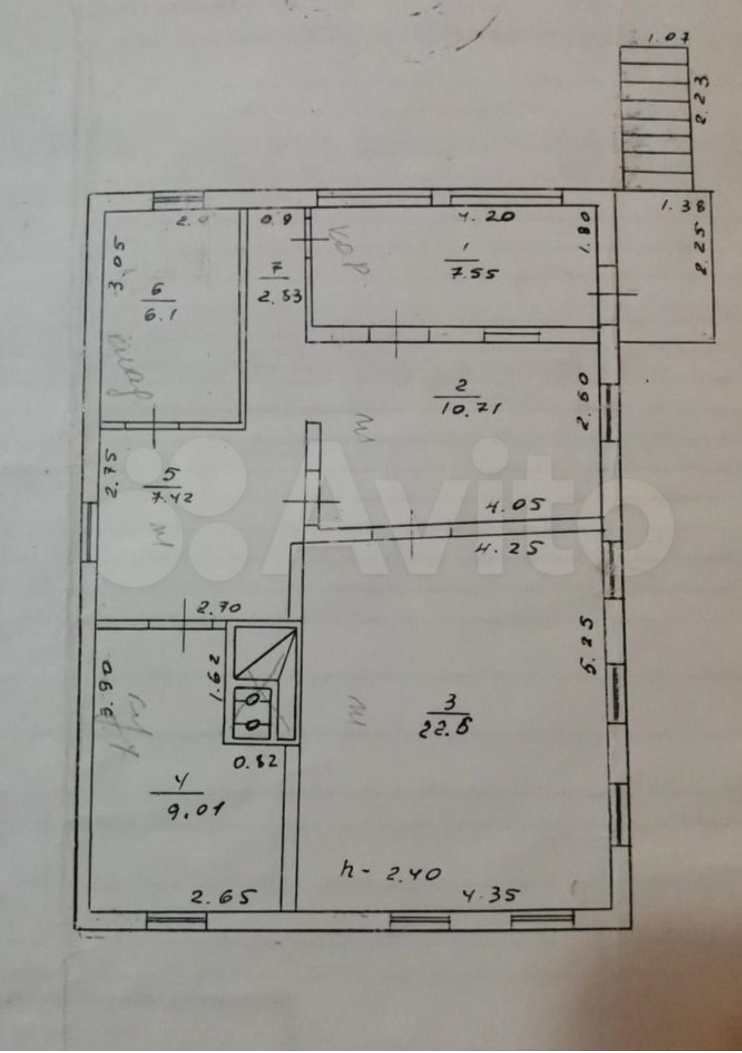 Купить дом, 65.9 м² по адресу Ростовская область, Белая Калитва, улица 6-я  Линия, 68 за 1 500 000 руб. в Домклик — поиск, проверка, безопасная сделка  с жильем в офисе Сбербанка.