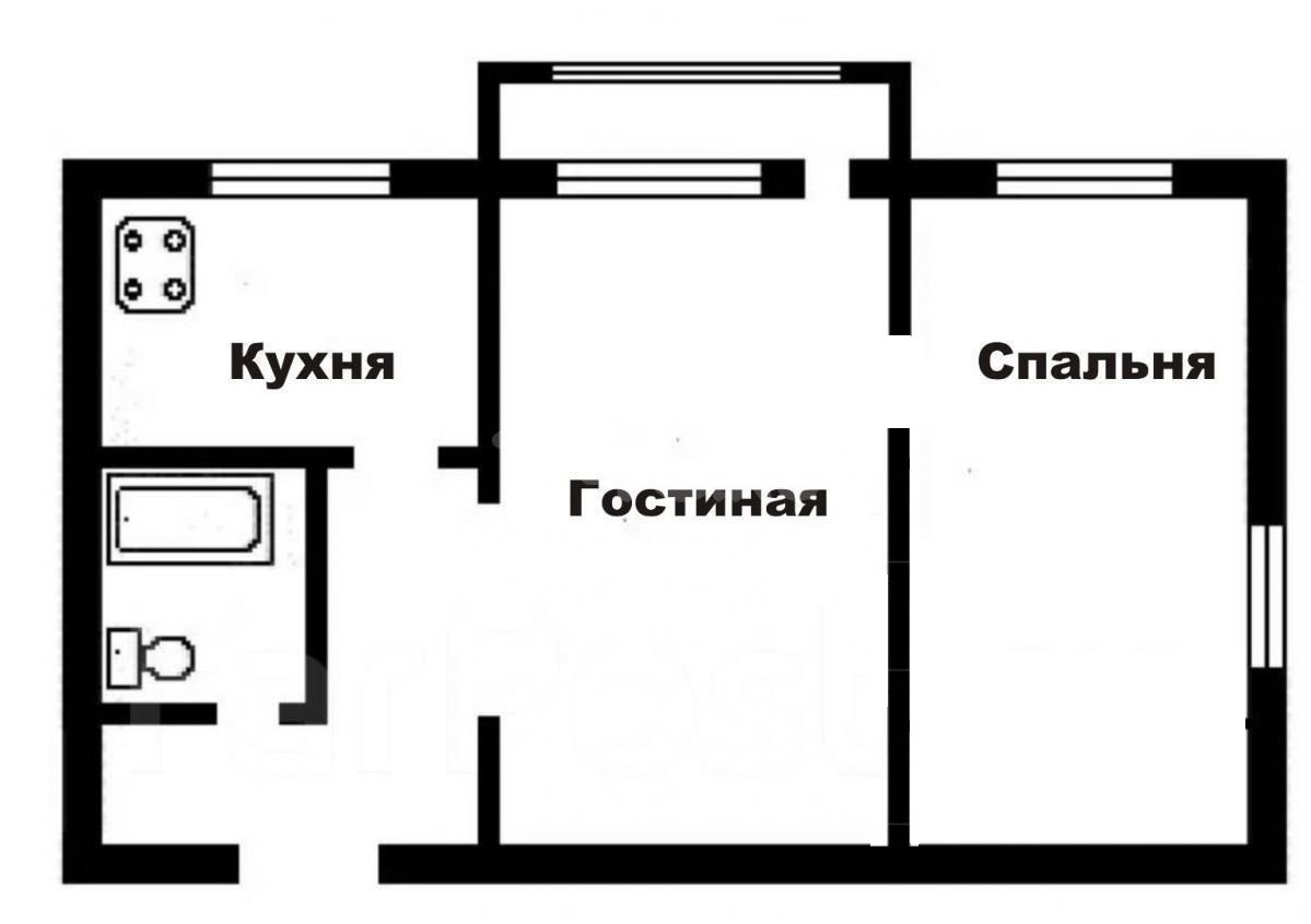 Квадратура хрущевки 2 комнаты