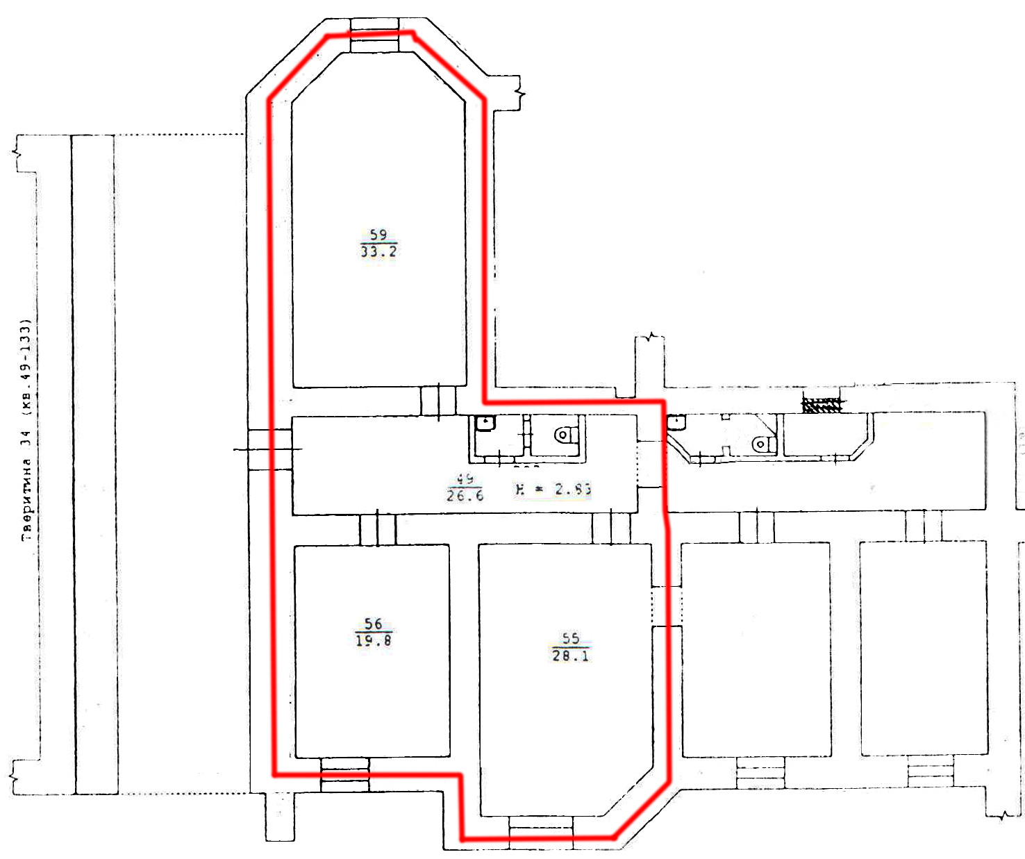 Снять офис, 110 м² по адресу Свердловская область, Екатеринбург, улица  Тверитина, 34/3, 1 этаж, метро Геологическая по цене 77 000 руб. в месяц -  Домклик — поиск, проверка, безопасная сделка с недвижимостью в офисе  Сбербанка.