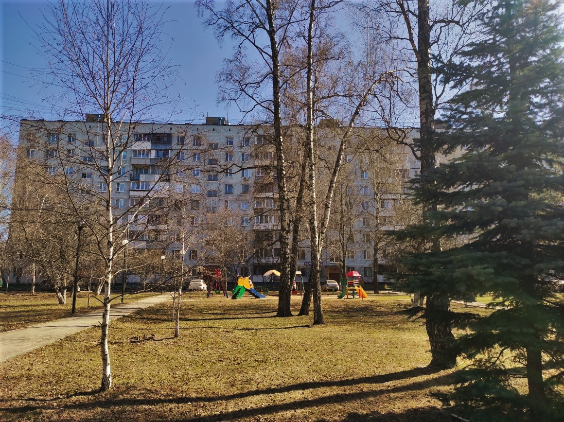 Павлино Московская область. Балашиха. Город Балашиха мкр Павлино голубой дом.