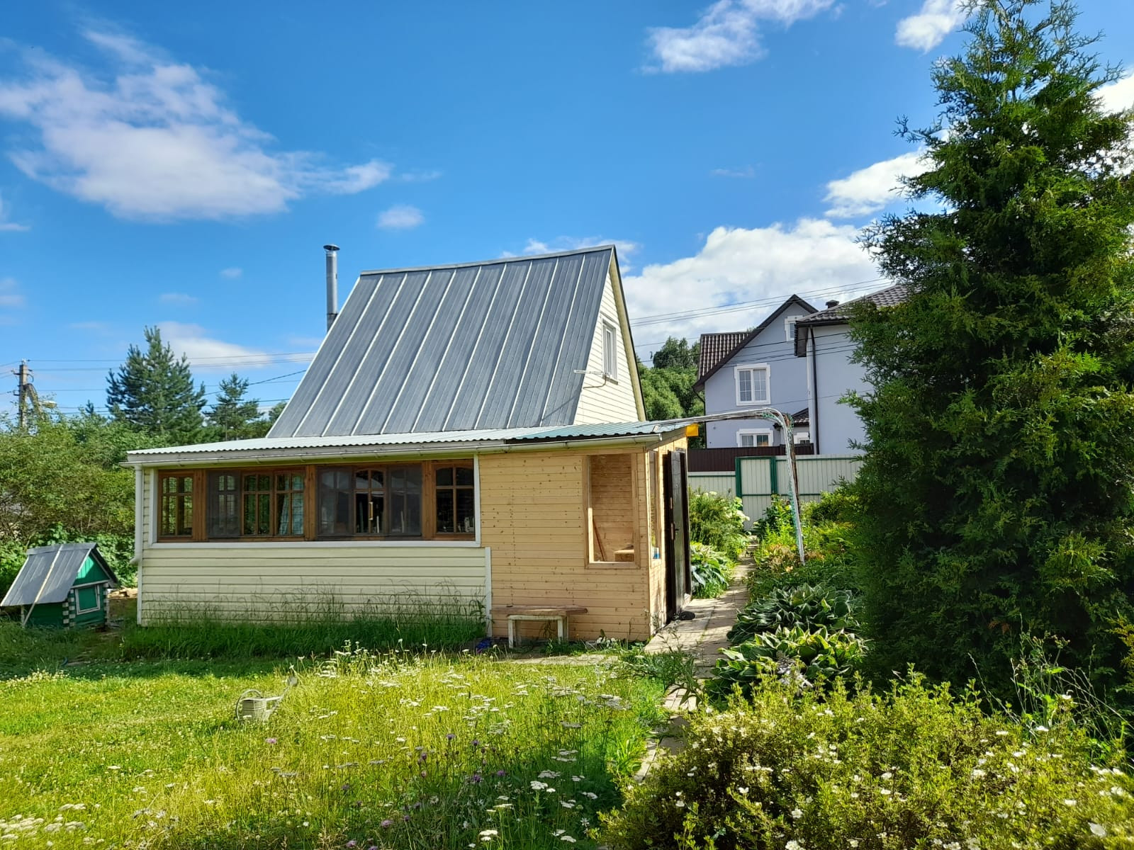 Купить дом, 60 м² по адресу Московская область, городской округ Подольск,  СНТ Ордынцы, Вишнёвая улица, 81 за 6 700 000 руб. в Домклик — поиск,  проверка, безопасная сделка с жильем в офисе Сбербанка.