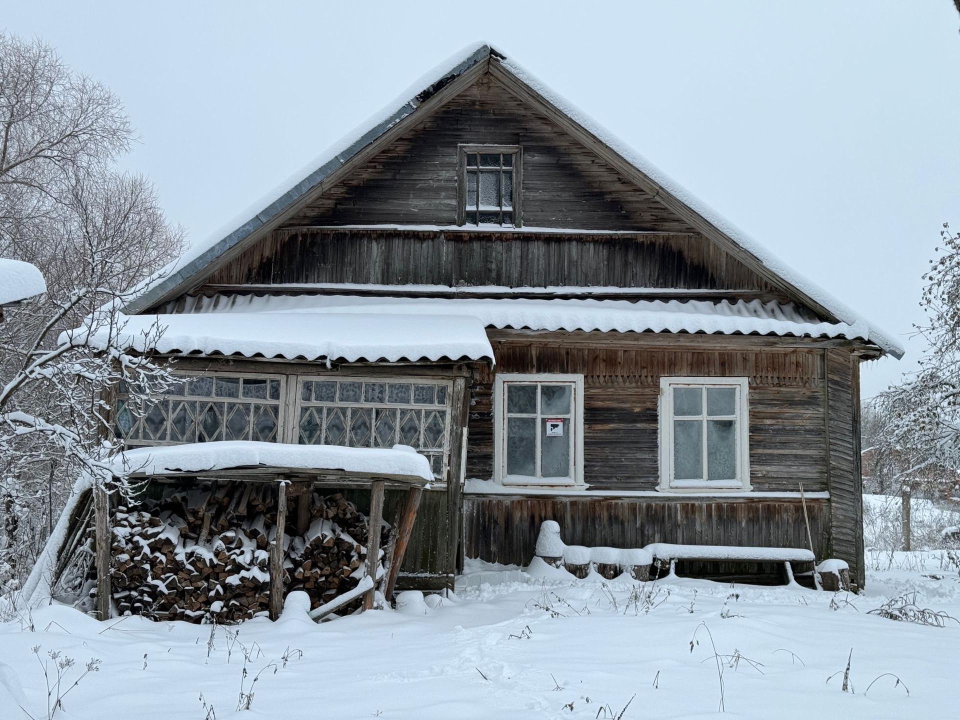 Купить дом, 41.9 м² по адресу Псковская область, Дедовичский район,  Пожеревицкая волость, деревня Дирины Горки за 450 000 руб. в Домклик —  поиск, проверка, безопасная сделка с жильем в офисе Сбербанка.