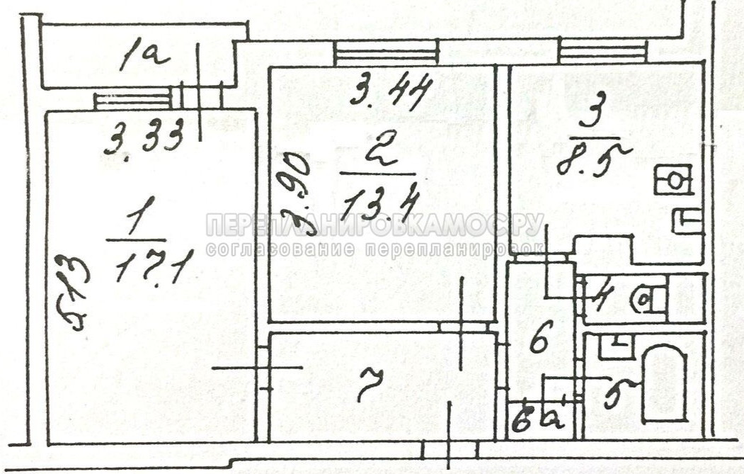 Планировка квартиры п 43 Купить 2-комнатную квартиру, 45 м² по адресу Нижний Новгород, Волжская, 16, 4 эт