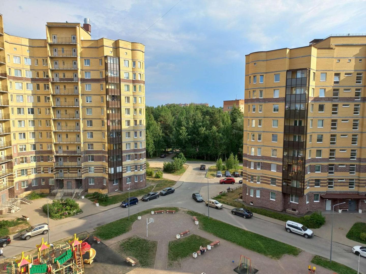 Купить 1-комнатную квартиру, 41.6 м² по адресу Ленинградская область, Сосновый  Бор, улица Петра Великого, 8, 7 этаж за 6 200 000 руб. в Домклик — поиск,  проверка, безопасная сделка с жильем в офисе Сбербанка.