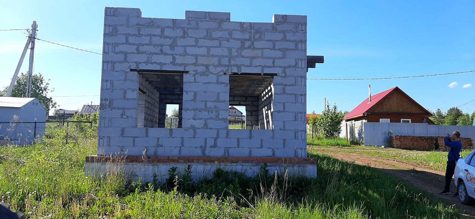 Култаево 2. Дом в с.Култаево Пермский. Дача в Култаево. Дачный домик из шлакоблока со вторым светом.