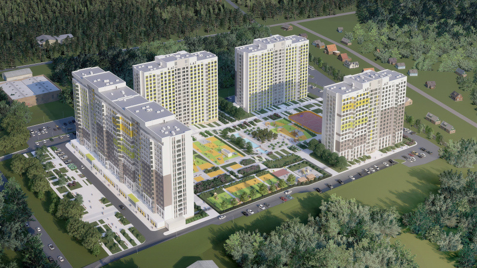 ЖК "Акварель" - Пенза, ул. Студёный Кордон - от Ривьера - продажа квартир в ново