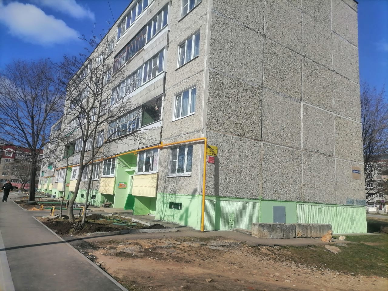 Купить 2-комнатную квартиру, 54.1 м² по адресу Владимирская область,  Камешково, Молодёжная улица, 2, 4 этаж за 2 080 000 руб. в Домклик — поиск,  проверка, безопасная сделка с жильем в офисе Сбербанка.