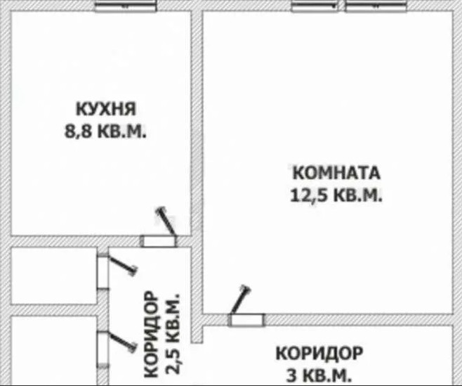 Планировка квартиры 97 серии фото 30