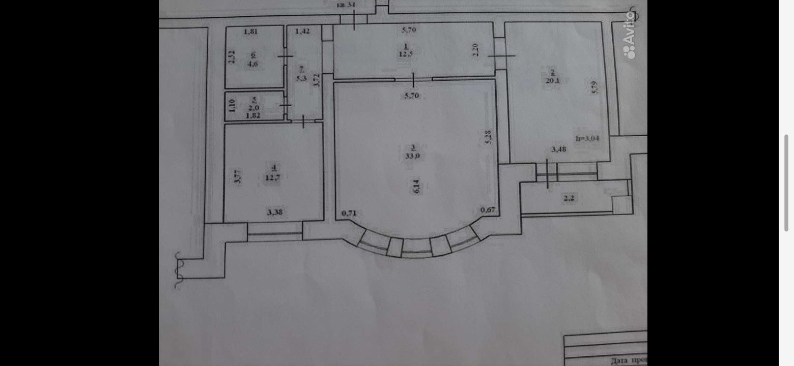 Купить 2-комнатную квартиру, 90.2 м² по адресу Самарская область, Сызрань,  улица Володарского, 16, 2 этаж за 7 099 999 руб. в Домклик — поиск,  проверка, безопасная сделка с жильем в офисе Сбербанка.