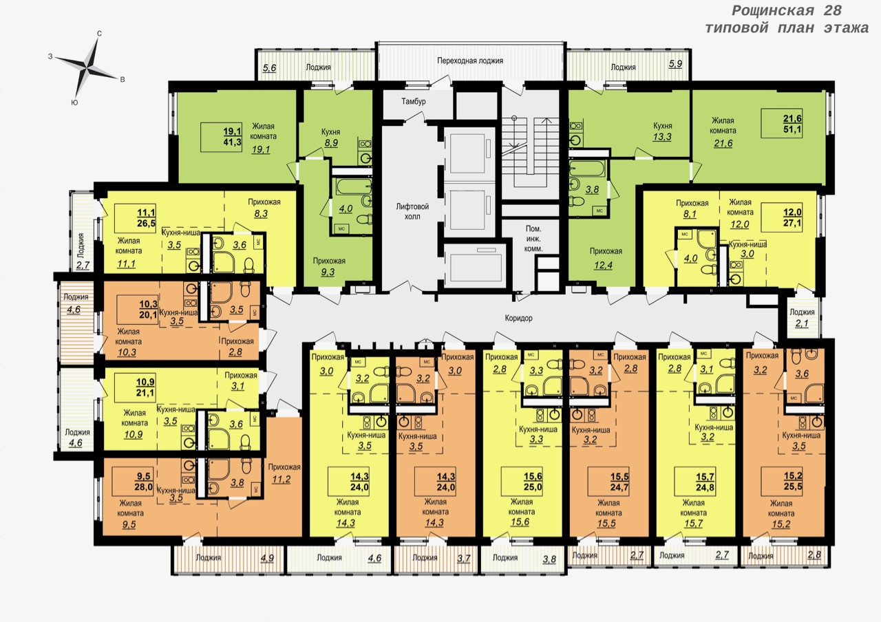 Купить 1-комнатную квартиру, 25 м² по адресу Свердловская область,  Екатеринбург, Рощинская улица, 28, 20 этаж за 2 400 000 руб. в Домклик —  поиск, проверка, безопасная сделка с жильем в офисе Сбербанка.