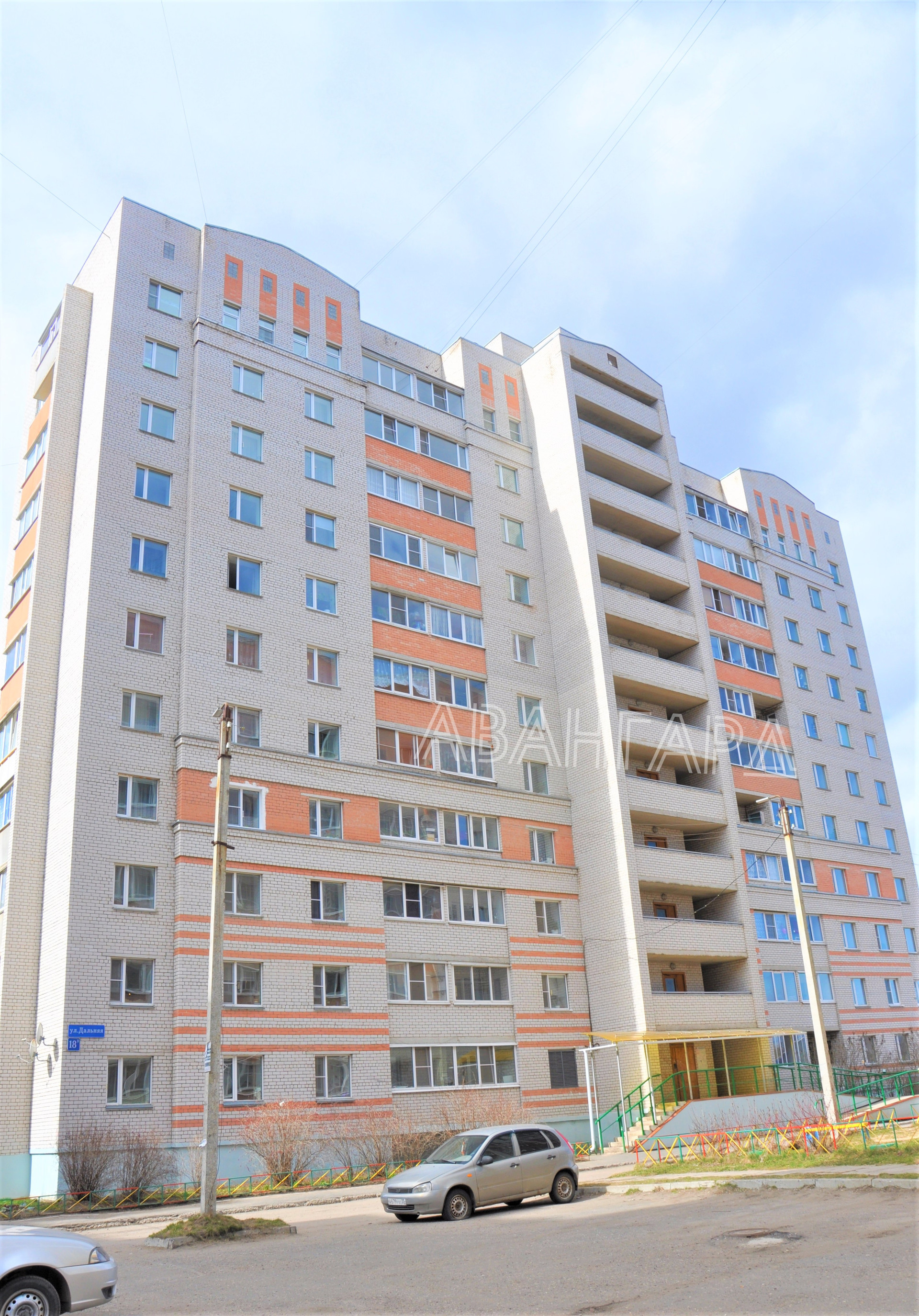 Купить 2-комнатную квартиру, 45 м² по адресу Вологда, Дальняя улица