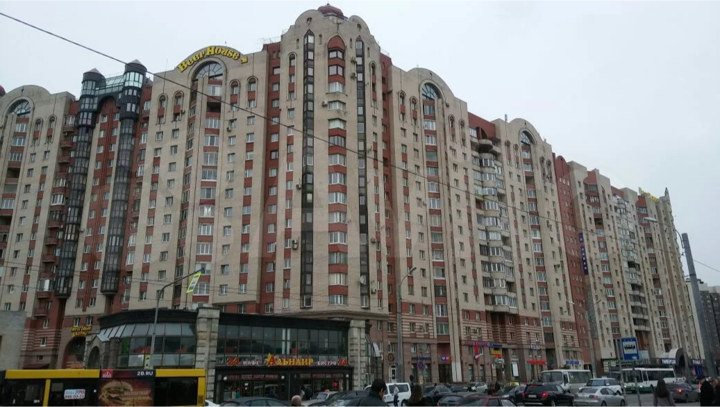 Купить 1-комнатную квартиру, 45.4 м² по адресу Санкт-Петербург, улица ...
