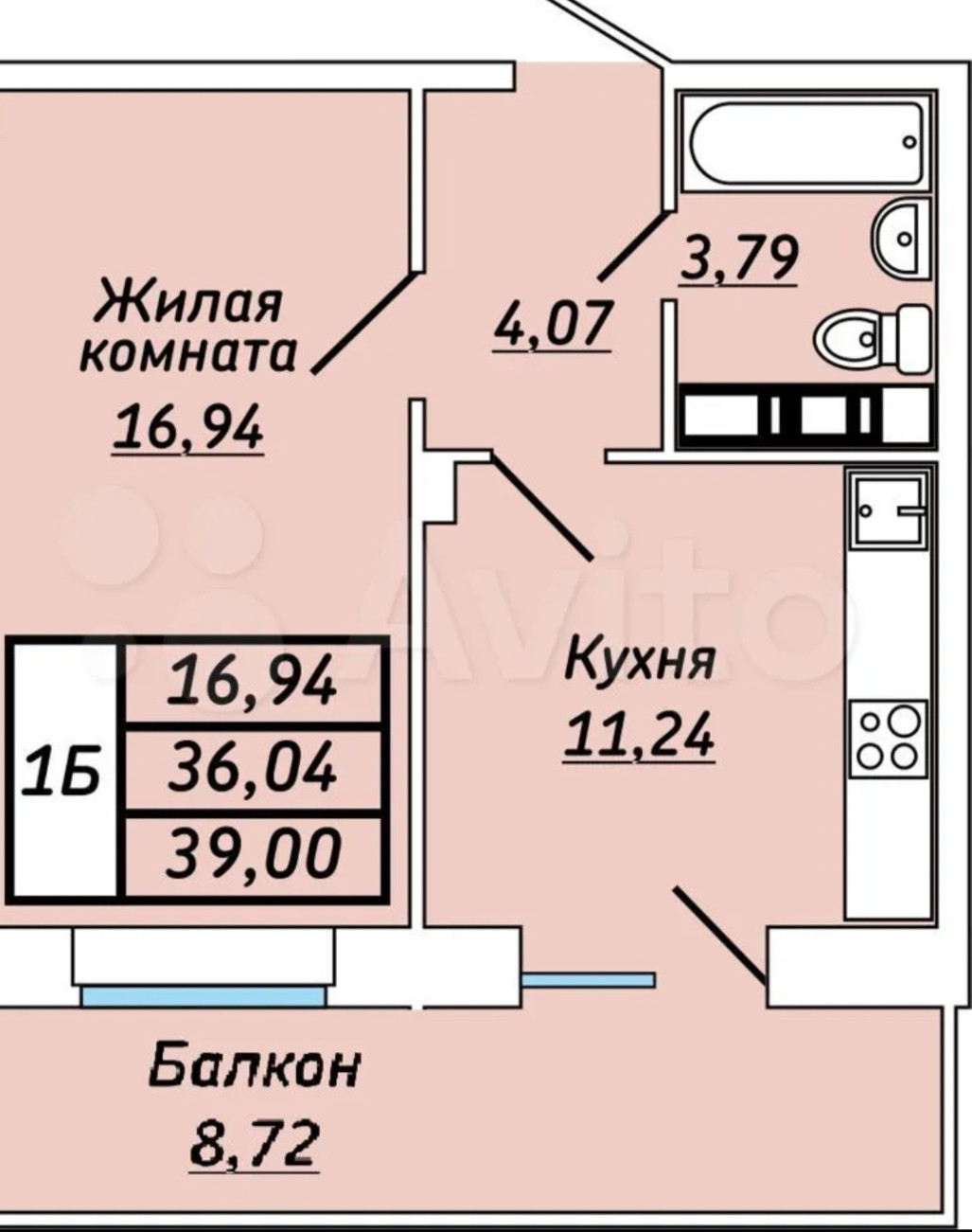 Купить 1-комнатную квартиру, 39 м² по адресу Чувашская Республика,  Чебоксары, улица Кадыкова, 40к2, 9 этаж за 2 779 900 руб. в Домклик —  поиск, проверка, безопасная сделка с жильем в офисе Сбербанка.