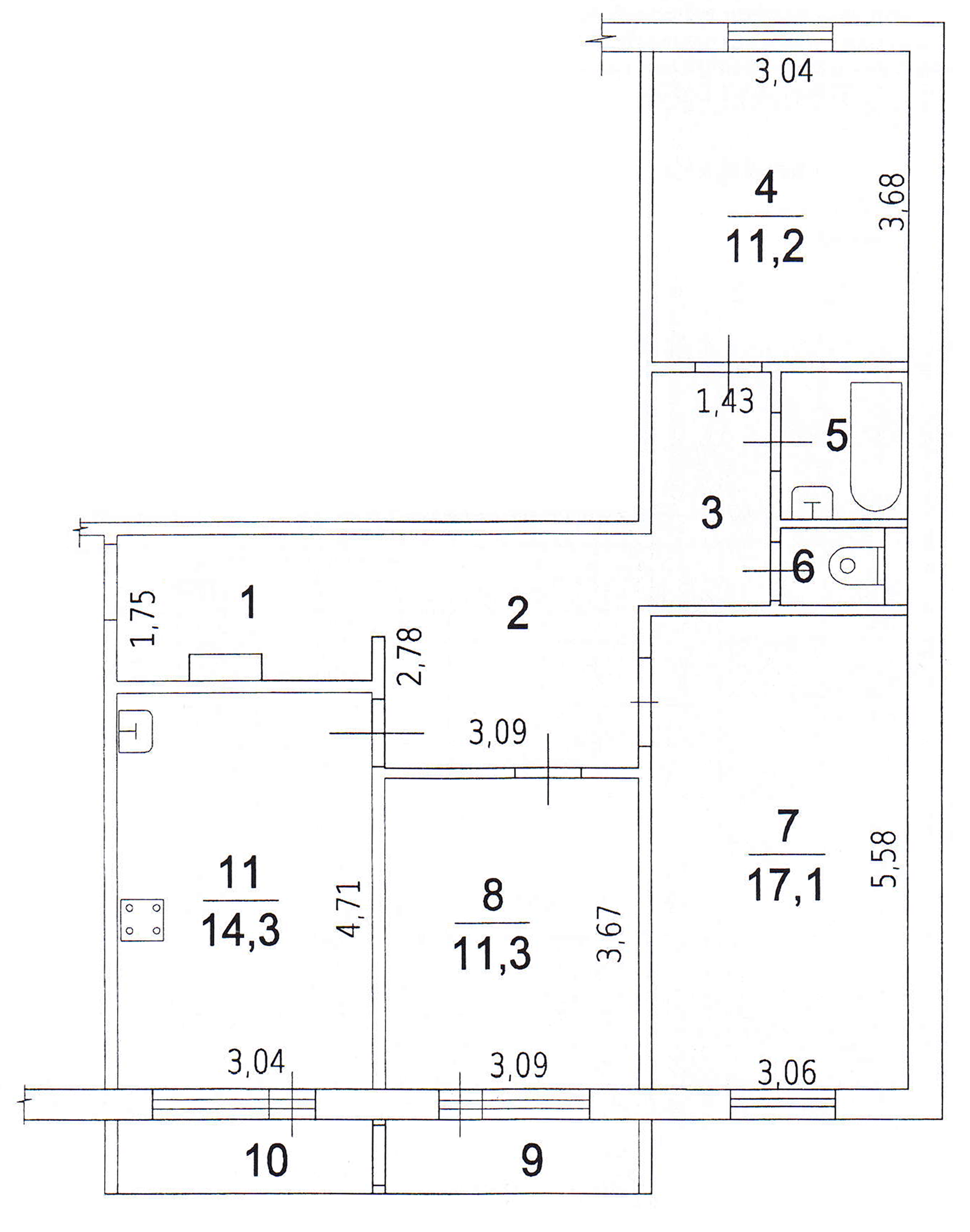 Купить Квартиру В Электростали 3х Комнатную