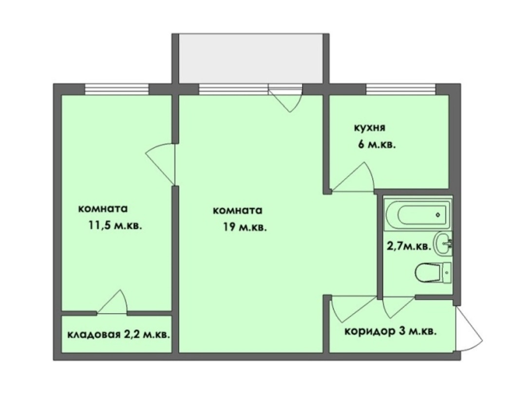 Планировка квартир по адресу Кузьминки ул ул. Шумилова, 4
