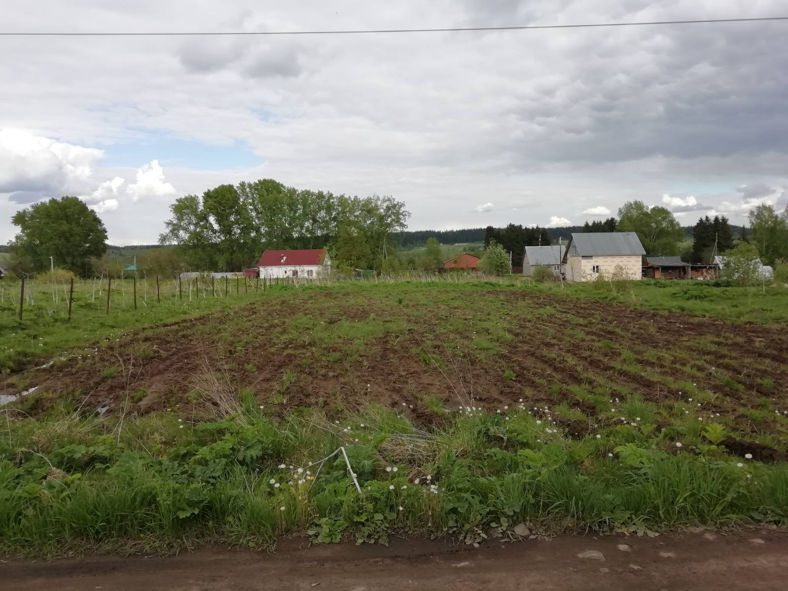 Участок медовое. Деревня Растягаево Пермский край.