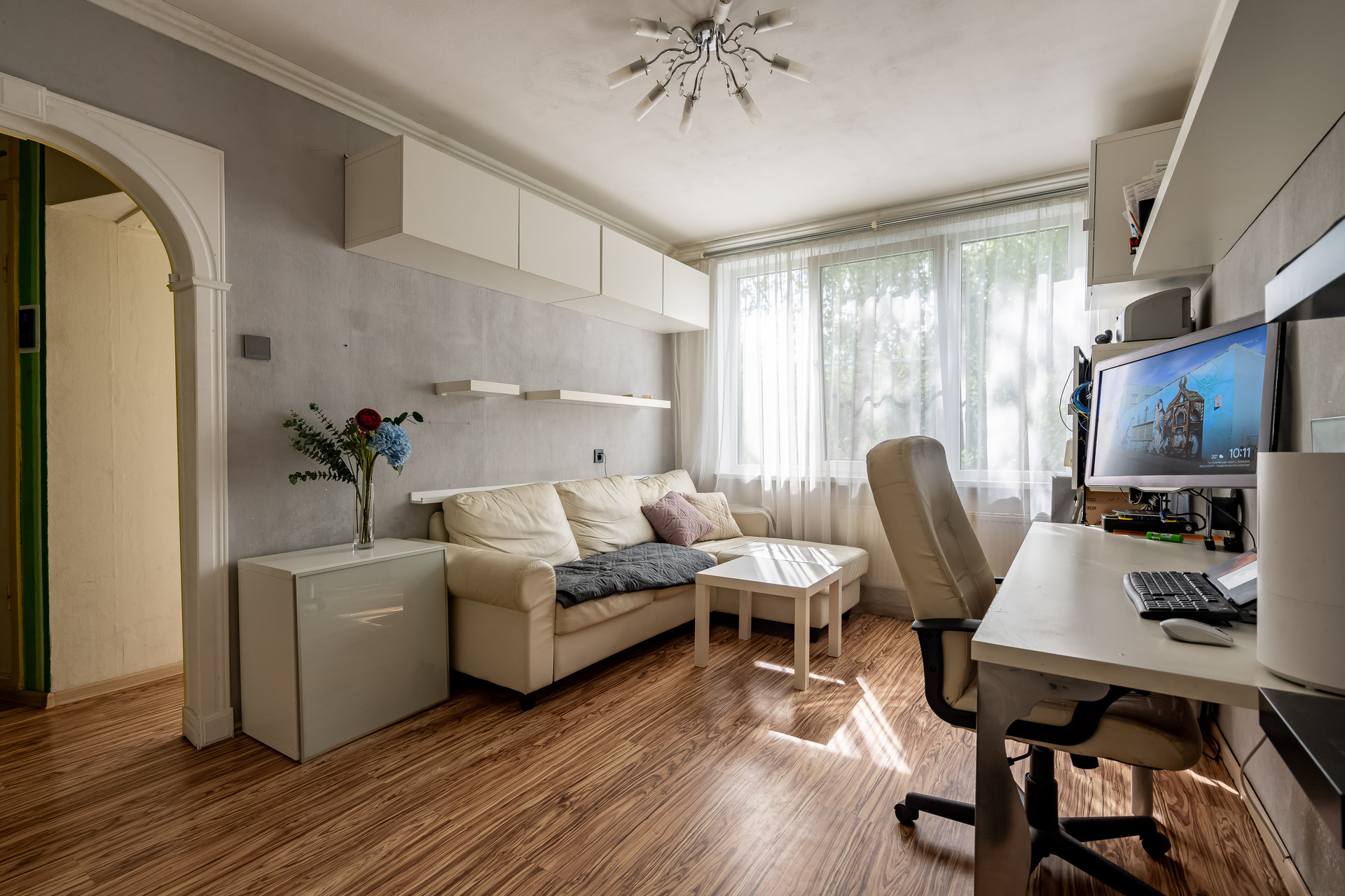 Купить 1-комнатную квартиру, 29 м² по адресу Санкт-Петербург, улица  Димитрова, 18к5, 4 этаж, метро Проспект Славы за 6 900 000 руб. в Домклик —  поиск, проверка, безопасная сделка с жильем в офисе Сбербанка.